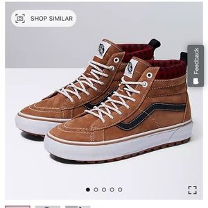 VANS SK8-HI MTE-1 SHOE Brown/Plaid